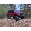 rc crawler df 4s varant 1 10 rtr cervena metaliza led navijak dvourychlostni prevodovka