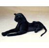1869 2 velky plysovy cerny panter delka 170cm