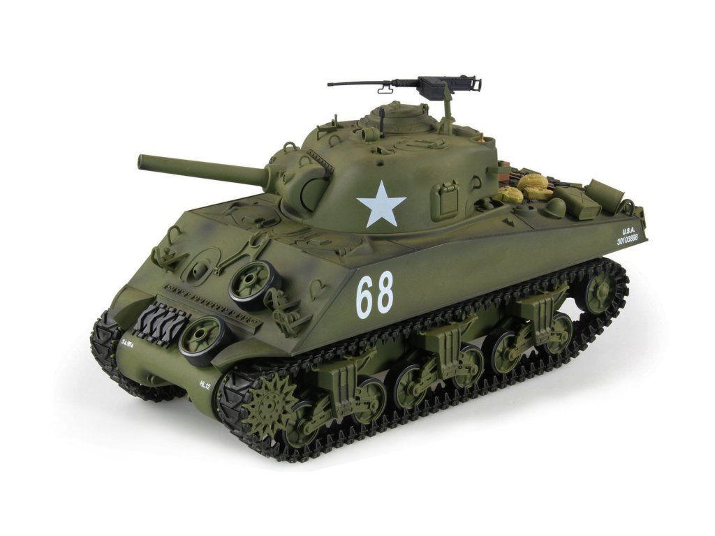 Miniature Char Sherman M4A3 Corgi CC 51016, échelle 1/50, Occasion