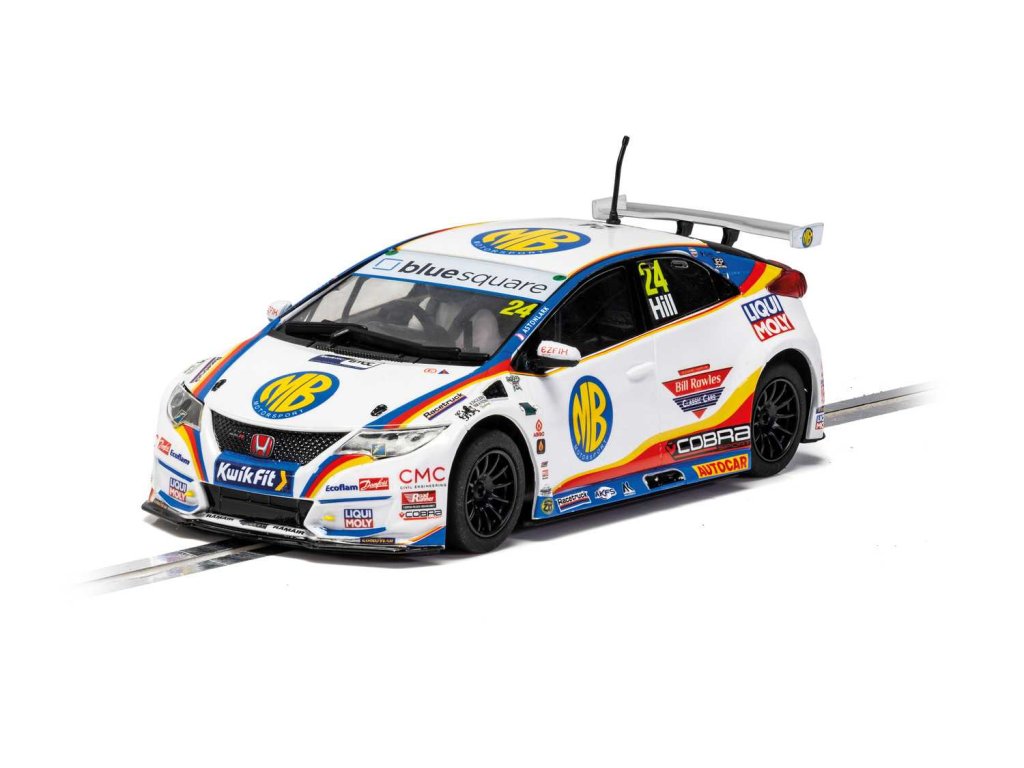 Autíčko Touring SCALEXTRIC C4210 - Honda Civic Type-R NGTC - Jake Hill 2020 (1:32)