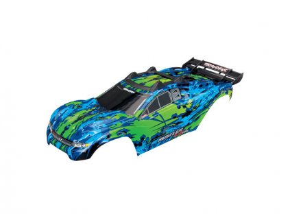 Traxxas karosérie zelená: Rustler 4x4 VXL