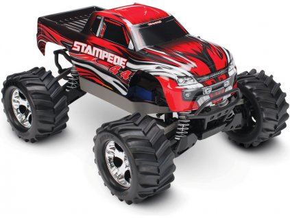 Traxxas Stampede 1:10 4WD RTR červený