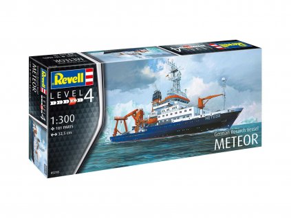 Plastic ModelKit loď 05218 - German Research Vessel Meteor (1:300)