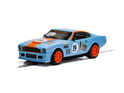 Autíčko Gulf SCALEXTRIC C4209 - Aston Martin V8 - Rikki Cann Racing (1:32)