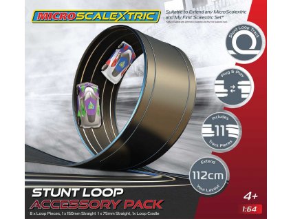 Rozšíření trati MICRO SCALEXTRIC G8046 - Track Stunt Extension Pack - Stunt Loop