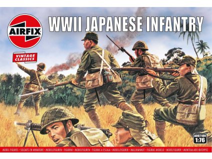 Classic Kit VINTAGE figurky A00718V - Japanese Infantry (1:76)