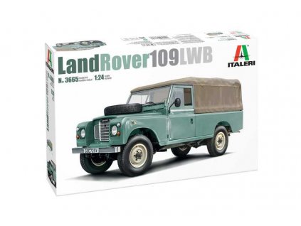 Model Kit military 3665 - Land Rover 109 LWB (1:24)