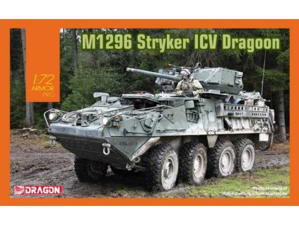 Model Kit military 7686 - M1296 Stryker ICV Dragoon (1:72)