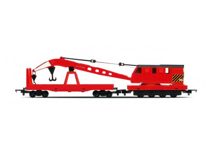 Vagón nákladní HORNBY RAILROAD R6797 - Breakdown Crane