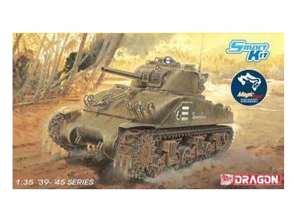 Model Kit tank 6740 - M4 Sherman "Composite Hull" PTO w/Magic Track (Smart Kit) (1:35)