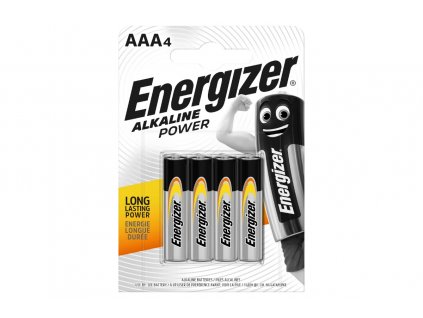 Energizer Alkaline Power AAA 4pack 1.5V