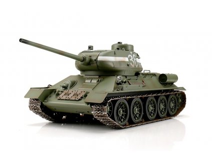 1/16 RC T-34/85 Tank IR - barva - zelená