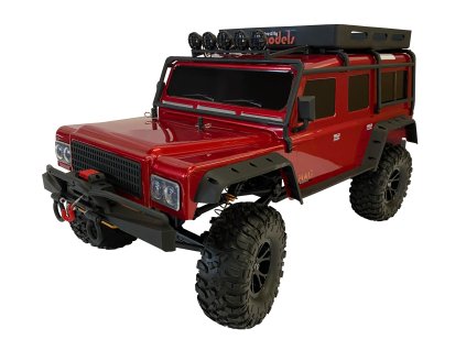 DF models RC auto DF-4J Crawler Edition 1:10 XXL červený