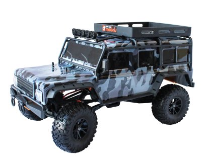 DF models RC auto DF-4J Crawler Edition 1:10 XXL Kamufláž