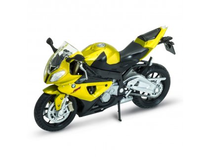 Welly Motocykl BMW S1000RR 1:18 zlatý