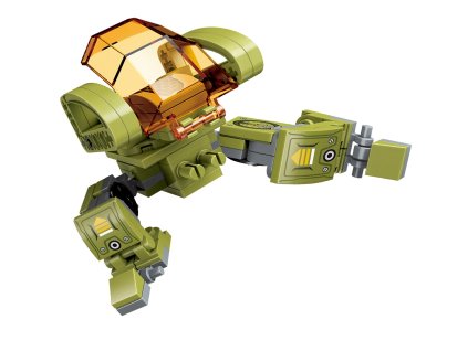 Qman Thunder Expedition Battle Car 1415-7 Stroj Berserker
