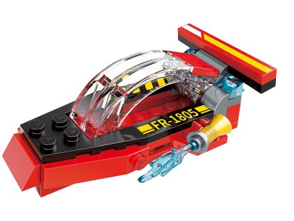 Qman Water Cannon Fire Truck 1805-6 Hasičský člun