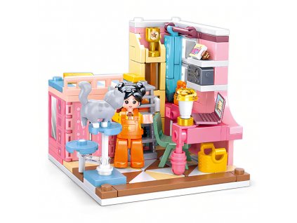 Sluban Girls Dream Mini Handcraft M38-B1016D Ložnice