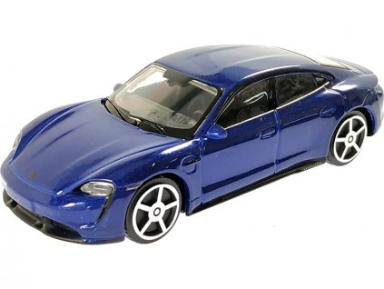 Bburago Porsche Taycan Turbo S 1:43 modrá metalíza