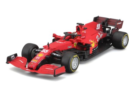 Bburago Signature Ferrari SF21 1:43 #55 Sainz