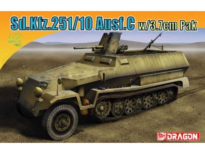 Model Kit military 7314 - Sd.Kfz.251/10 Ausf.C w/3.7cm PaK (1:72)