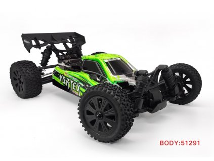 HSP Vortex 1/10 2,4 GHz Brushed Buggy, Zelená