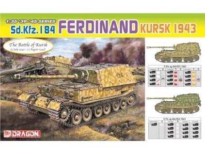 Model Kit military 6726 - Sd.Kfz. 184 FERDINAND KURSK 1943 (1:35)