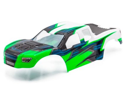 STX - lakovaná karoserie - zeleno/modrá