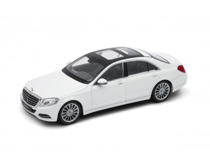Welly Mercedes-Benz S-Class model 1:24 bílý