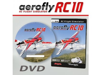 Aerofly RC10 na DVD pro Win8.1/10/11