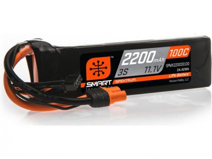 Spektrum Smart LiPo 11.1V 2200mAh 100C IC3