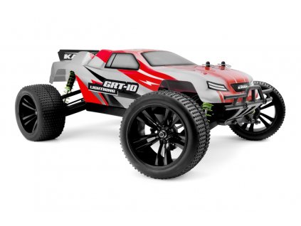 KAVAN GRT-10 Lightning Brushless 2,4 GHz 4WD Truggy 1:10 - Červený