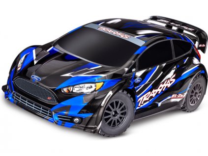 Traxxas Ford Fiesta 1:10 2BL 4WD RTR modrá