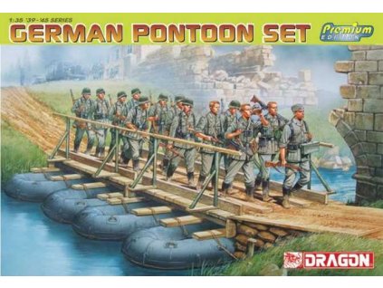 Model Kit figurky 6532 - GERMAN PONTOON SET (PREMIUM) (1:35)