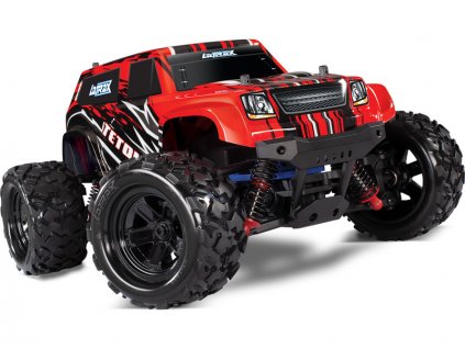 Traxxas Teton 1:18 4WD RTR červený