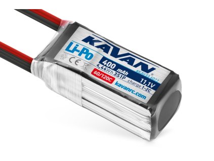 KAVAN - Li-Po 400 mAh/11,1 V 60/120C, 4,44 Wh