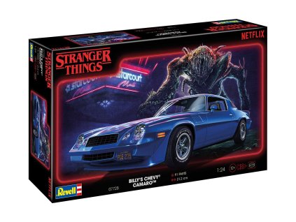 Plastic ModelKit STRANGER THINGS auto 07728 - Chevy Camaro Z/28 (1:24)