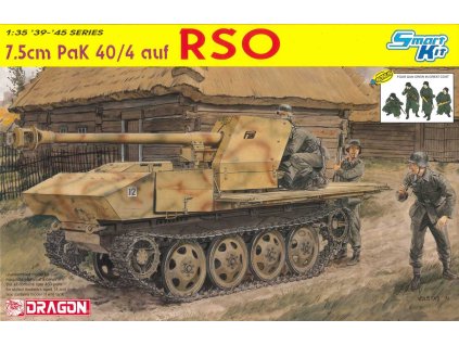 Model Kit military 6640 -7.5cm PaK 40/4 auf RSO (1:35)