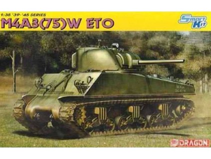 Model Kit tank 6698 - M4A3 75 (W) ETO (1:35)