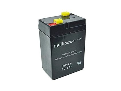 Pb akumulátor MULTIPOWER 6V/5,0Ah