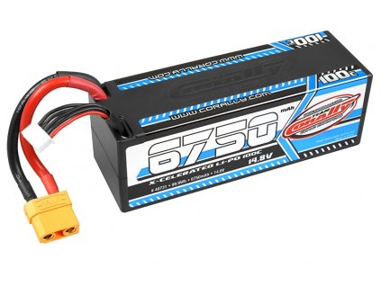 X-CELERATED 100C LiPo Stick Hardcase-6750mAh-14.8V-XT90 (99,90Wh)