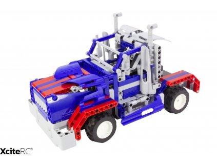 Teknotoys RC kamion a sporťák Mechanical Master 2v1 fialová