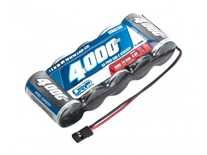 XTEC 1/5 RX-sada placka SubC NiMH - JR - 6.0V - 4000mAh