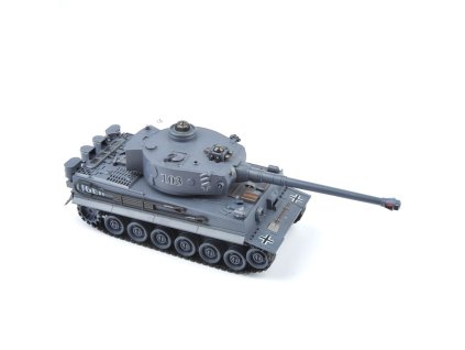 s-Idee RC bojující tank Tiger 1 1:28 šedá