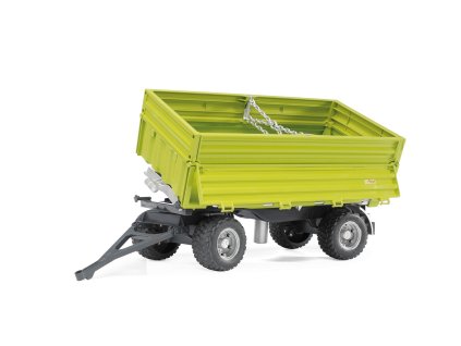 Siva Přívěsný vozík FLIEGL s bočním vyklápěním pro CLASS 1:16