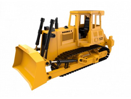 DOUBLE E RC buldozer s funkční radlicí 1:20