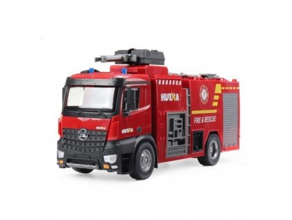 Huina RC hasičské auto Mercedes-Benz Arocs s funkční stříkačkou 1:14