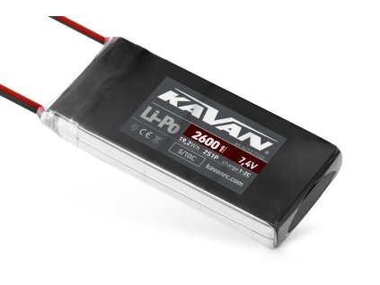 KAVAN Li-Po 2600mAh/7,4V 5/10C pro Aurora 9/9X