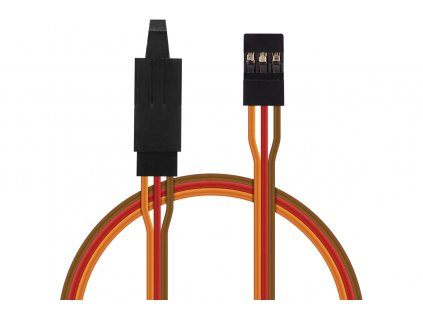 Prodlužovací kabel 45cm JR s pojistkou (PVC)