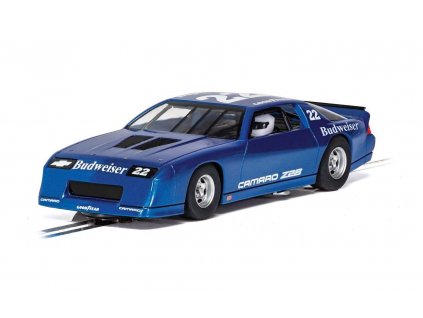 Autíčko GT SCALEXTRIC C4145 - Chevrolet Camaro IROC-Z - Blue (1:32)